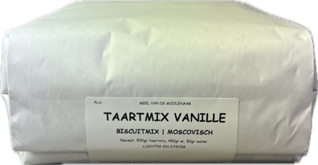 Taartmix vanille 5 kg