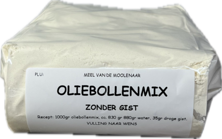 Oliebollenmix zonder gist 1 kg