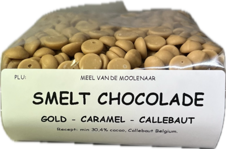 Smelt chocolade gold 500 gram