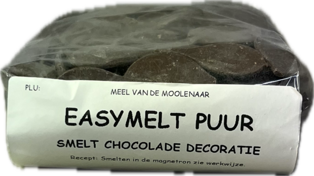 Imitatie smelt chocolade puur 500 gram