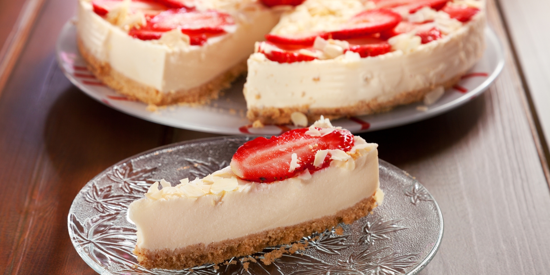 Cheesecake recept met aardbei